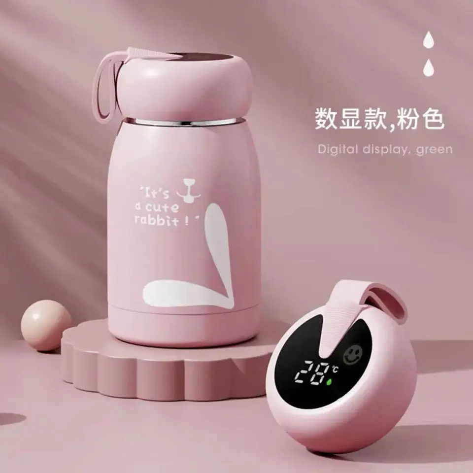Intelligent heat preservation cup female student simple lovely girl heart ins water cup portable small 304 stainless steel cup
Intelligent heat preservation cup female student simple lovely girl heart ins water cup portable small 304 stainless steel cup