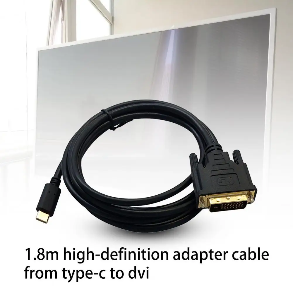 1,8 м портативный 4K адаптер высокого разрешения Type-C к DVI кабель преобразователь провод для компьютера офисные аксессуары
1,8 м портативный 4K адаптер высокого разрешения Type-C к DVI кабель преобразователь провод для компьютера офисные аксессуары