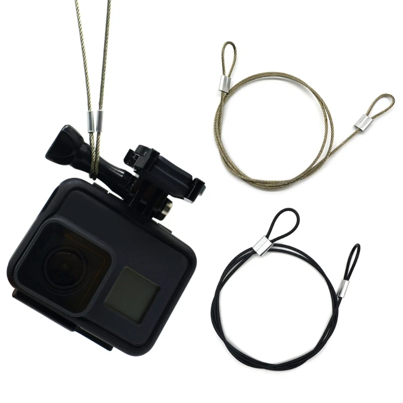 Safety Strap Stainless Steel Tether Lanyard Wrist Hand 60cm for gopro Camera New
Safety Strap Stainless Steel Tether Lanyard Wrist Hand 60cm for gopro Camera New