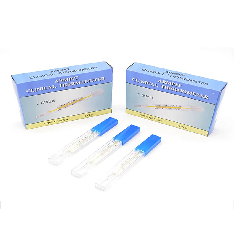 Body Temperature Measurement Device Armpit Glass Mercury Thermometer Home Health Care Product Large Size Screen
Body Temperature Measurement Device Armpit Glass Mercury Thermometer Home Health Care Product Large Size Screen