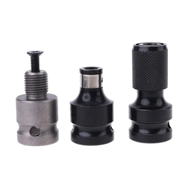 3Pcs Drill Chuck Adaptor With Screw 1/2" Square To 1/4" Hex Socket Adapter Converter For Impact Wrench Hand Tools
3Pcs Drill Chuck Adaptor With Screw 1/2" Square To 1/4" Hex Socket Adapter Converter For Impact Wrench Hand Tools