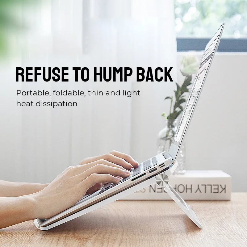 Portable Laptop Stand Holder Aluminum Stand For MacBook Portable Laptop Stand Holder Desktop Holder Notebook PC Computer Stand
Portable Laptop Stand Holder Aluminum Stand For MacBook Portable Laptop Stand Holder Desktop Holder Notebook PC Computer Stand