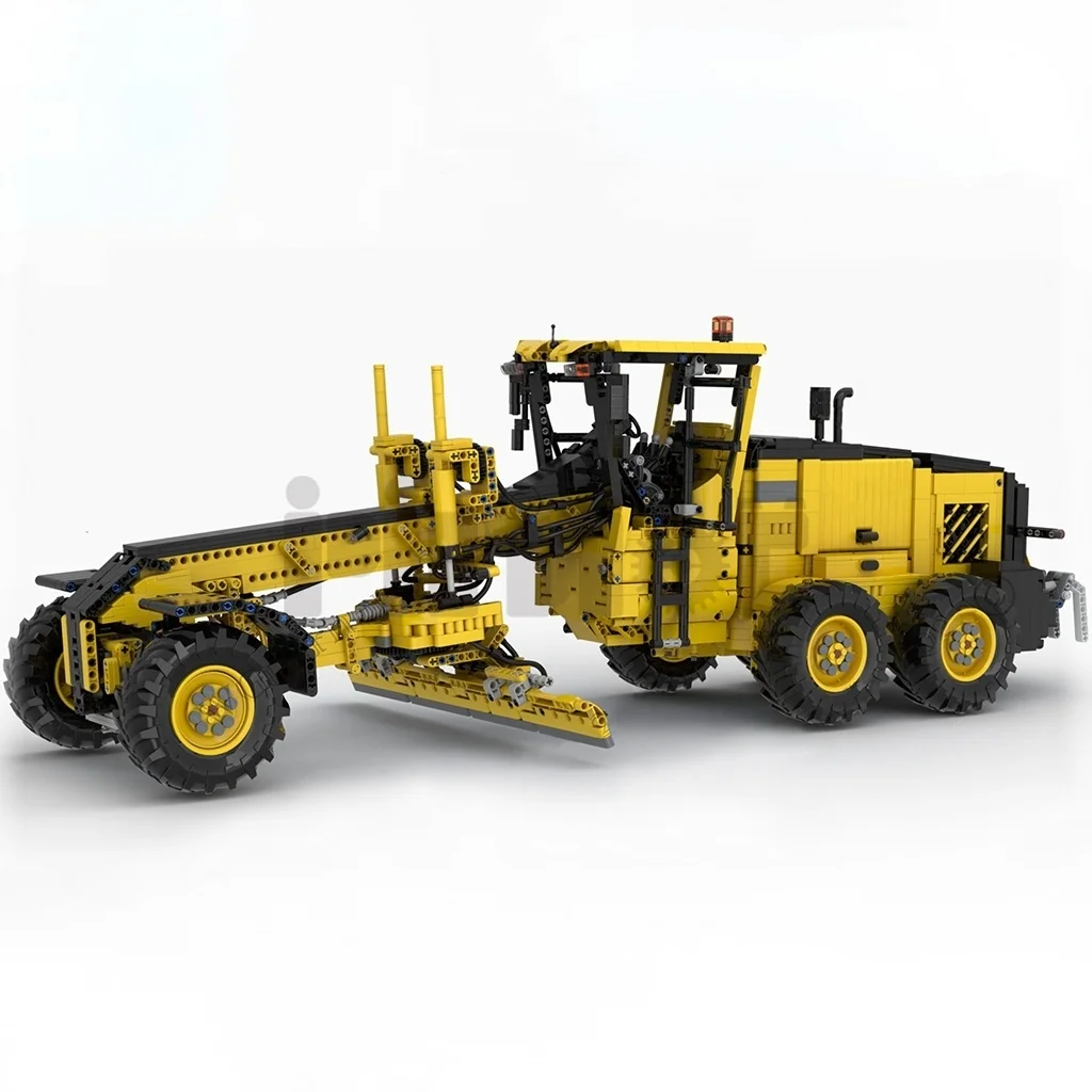 Moc-54777 G970 Large Motor Grader Pneumatic Version Splicing Building Block Technology Assembly Boy's Gift
Moc-54777 G970 Large Motor Grader Pneumatic Version Splicing Building Block Technology Assembly Boy's Gift