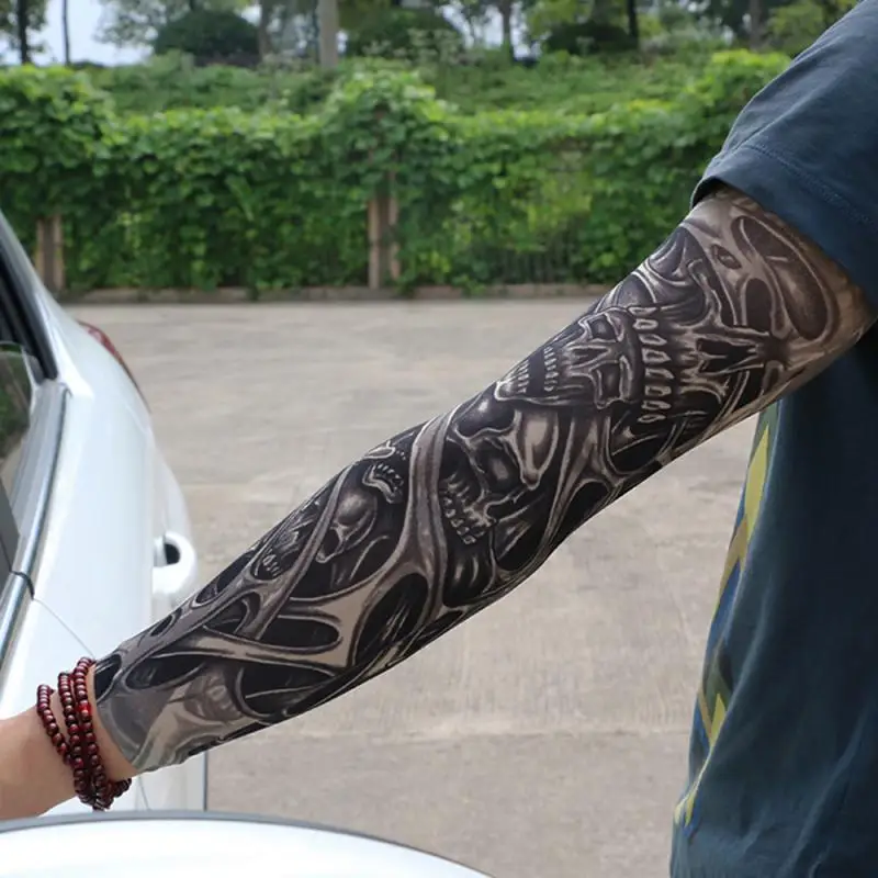 1Pc Breathable 3D Tattoo UV Protection Arm Sleeve Arm Ice Sleeve Cycling Sun Protective Covers Quick Dry Summer Cooling Sleeves
1Pc Breathable 3D Tattoo UV Protection Arm Sleeve Arm Ice Sleeve Cycling Sun Protective Covers Quick Dry Summer Cooling Sleeves