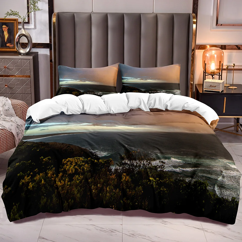Ocean Island Rainbow Print Bedding Duvet Cover Natural View Theme Sea Trees BotaniComforter Cover
Ocean Island Rainbow Print Bedding Duvet Cover Natural View Theme Sea Trees BotaniComforter Cover
