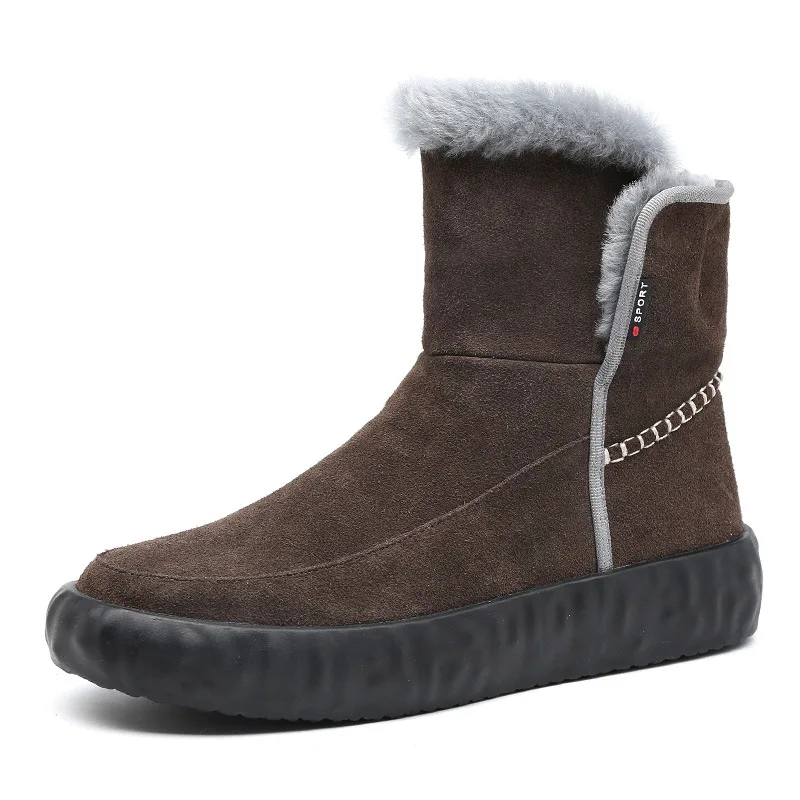 Fashion Men Boots Men Winter Shoes Warm Ankle Botas For Genuine Leather Winter Boots Shoes Men Plush Winter Sneakers Mens
Fashion Men Boots Men Winter Shoes Warm Ankle Botas For Genuine Leather Winter Boots Shoes Men Plush Winter Sneakers Mens