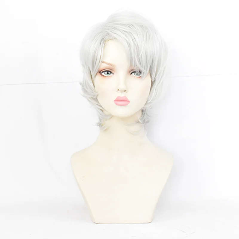 Ghost killing blade tired cos wig spider mountain down chord ghost silver white short hair animation hair
Ghost killing blade tired cos wig spider mountain down chord ghost silver white short hair animation hair