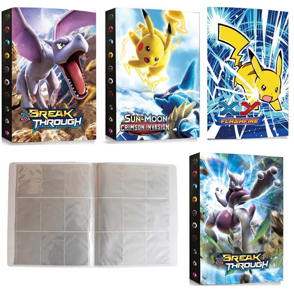 423PCS Game Pokemon Cards Album Book Cartoon Anime Card DIY Collectors Loaded List Holder Capacity Binder Folder Toys For Kids
423PCS Game Pokemon Cards Album Book Cartoon Anime Card DIY Collectors Loaded List Holder Capacity Binder Folder Toys For Kids