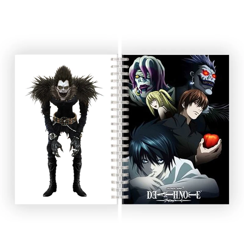 

Japan Death Note Note Book Agenda Notebook Lawliet Shinigami Caderno Rem Kira Killer Light Near Death Note Ryuk Raito L