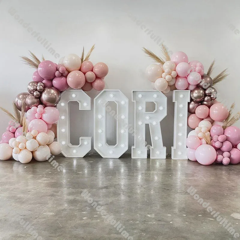 145pcs Doubled Pink Balloon Garland Wedding Decoration Chrome Rose Gold Balloon Arch Baby Shower Decor Birthday Party Supplies
145pcs Doubled Pink Balloon Garland Wedding Decoration Chrome Rose Gold Balloon Arch Baby Shower Decor Birthday Party Supplies