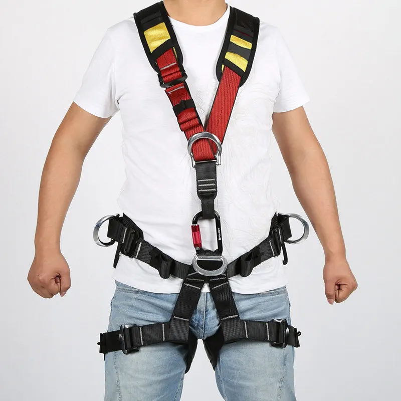 Outdoor Rock Climbing Aerial Work Rappelling Shoulder Safety Belt Harness Equipment No Lower Body Equipment Safety Belt Belt
Outdoor Rock Climbing Aerial Work Rappelling Shoulder Safety Belt Harness Equipment No Lower Body Equipment Safety Belt Belt