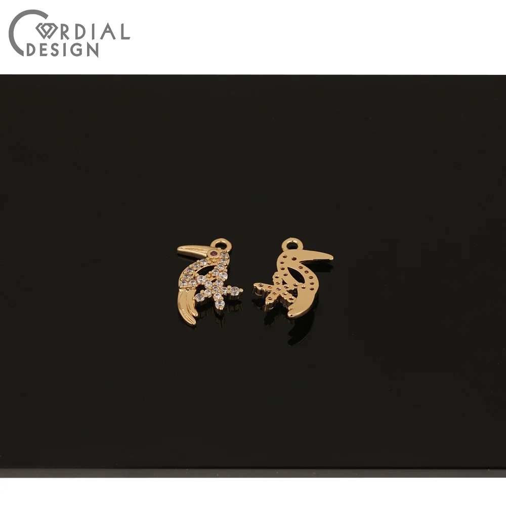 Cordial Design 50Pcs 11*18MM DIY Pendant/Jewelry Findings & Components/Earring Making/Hand Made/Earrings Accessories/CZ Charms
Cordial Design 50Pcs 11*18MM DIY Pendant/Jewelry Findings & Components/Earring Making/Hand Made/Earrings Accessories/CZ Charms
