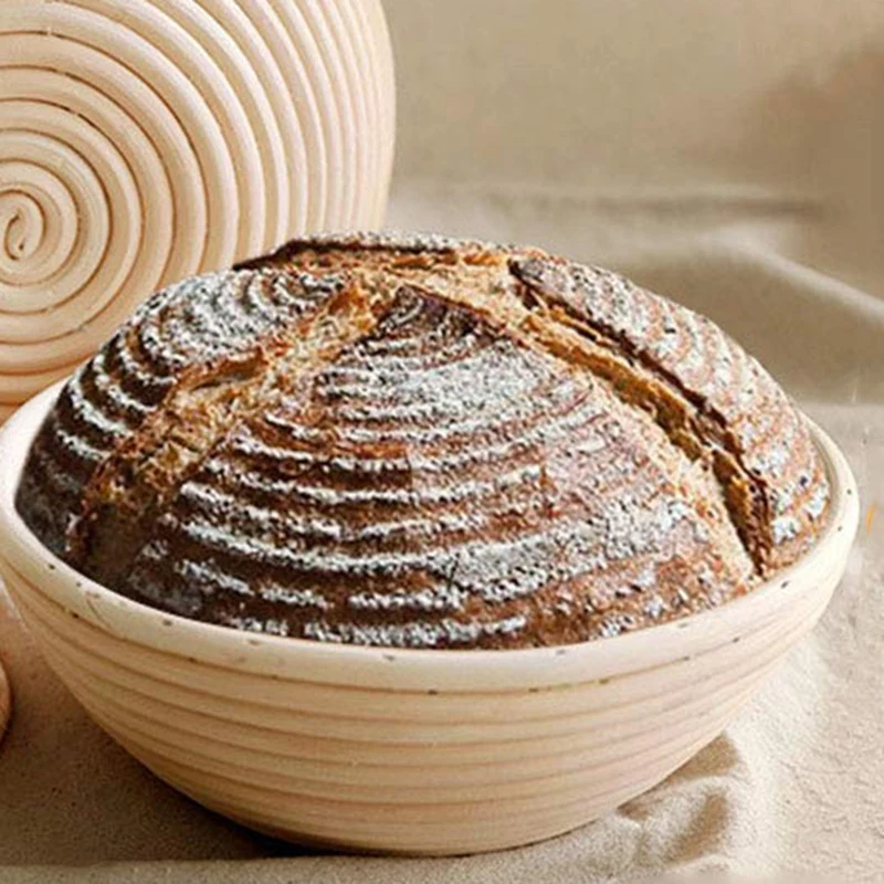 2 Pcs Round Bread Proofing Basket Natural Rattan Sourdough Proving Basket Professional Bread Proving Bowl Baking Bowl Dough Gift
2 Pcs Round Bread Proofing Basket Natural Rattan Sourdough Proving Basket Professional Bread Proving Bowl Baking Bowl Dough Gift