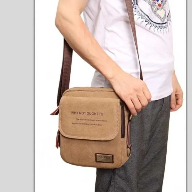 2020 men's canvas khaki shoulder bag fashion business casual multifunctional small flap travel messenger messenger bag men
2020 men's canvas khaki shoulder bag fashion business casual multifunctional small flap travel messenger messenger bag men