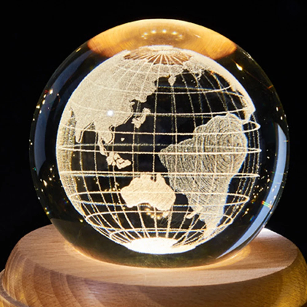 3D Moon/ Galaxy/ Earth Luminous Rotary Music Box Christmas Birthday Gift Crystal Music Box Home Decoration
3D Moon/ Galaxy/ Earth Luminous Rotary Music Box Christmas Birthday Gift Crystal Music Box Home Decoration