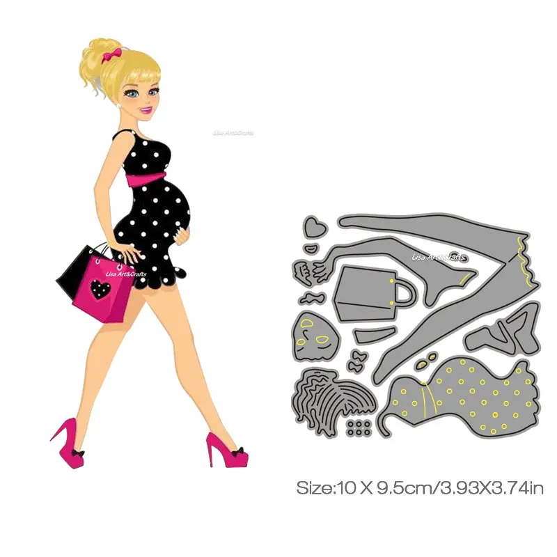 Fashion Pregnant Woman Craft Metal Cutting Dies Cut Die Fustelle Scrapbooking Dies Embossing Paper Card Craft Die Cuts New Mold 
Fashion Pregnant Woman Craft Metal Cutting Dies Cut Die Fustelle Scrapbooking Dies Embossing Paper Card Craft Die Cuts New Mold