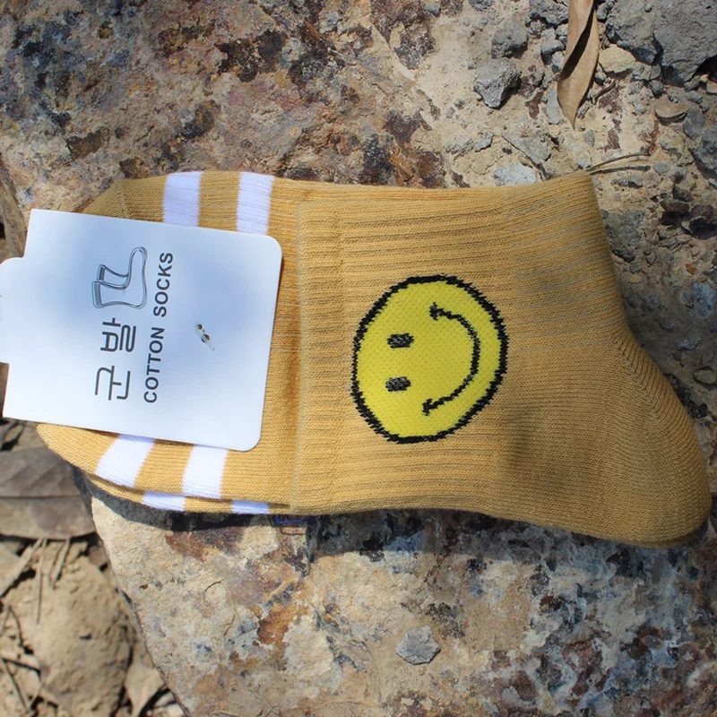 Unisex happy cartoon smiley pattern socks Japanese Harajuku funny ankle high cotton socks calceines cute fashion woman socks
Unisex happy cartoon smiley pattern socks Japanese Harajuku funny ankle high cotton socks calceines cute fashion woman socks