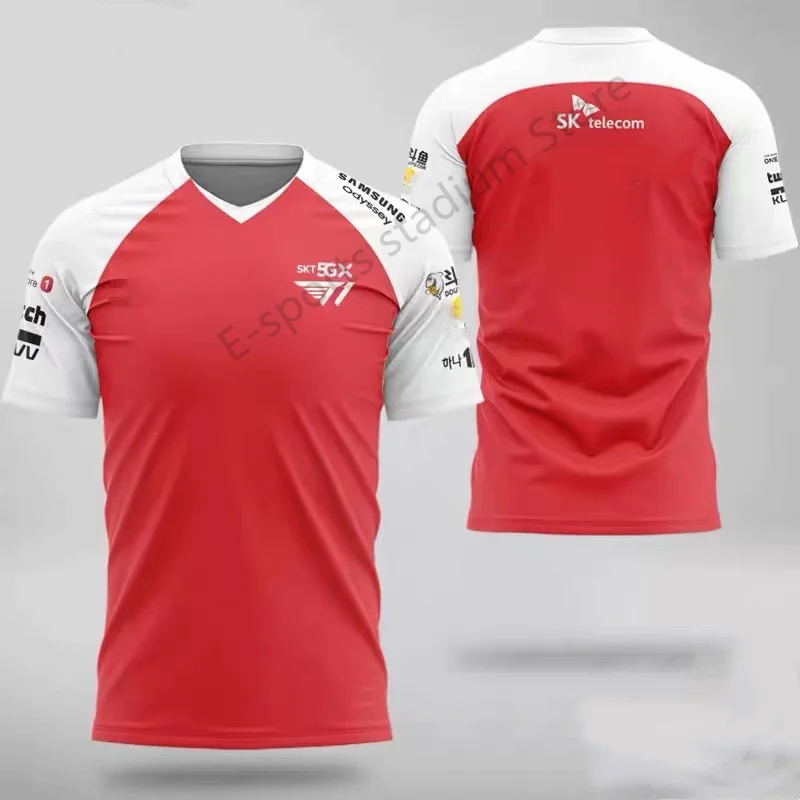 2021LPL герой Лига S10 E-sports SKT T1 команда форма финала южнокорейская телекоммуникационная команда 1 периферическая одежда T1 футболка поддержки
2021LPL герой Лига S10 E-sports SKT T1 команда форма финала южнокорейская телекоммуникационная команда 1 периферическая одежда T1 футболка поддержки