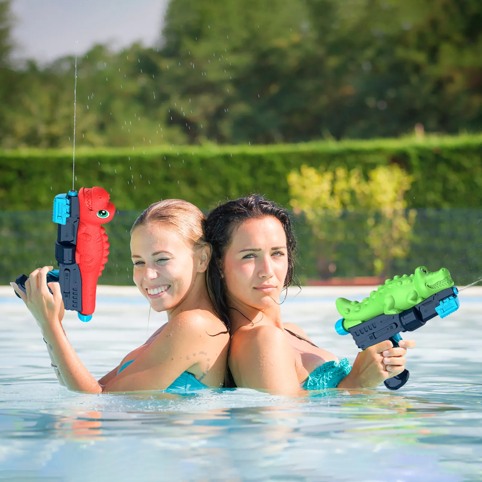 2021 Green And Red Animal Shapes Water Guns Children's Indoor And Outdoor Water Battles And Water Spray Toy
2021 Green And Red Animal Shapes Water Guns Children's Indoor And Outdoor Water Battles And Water Spray Toy