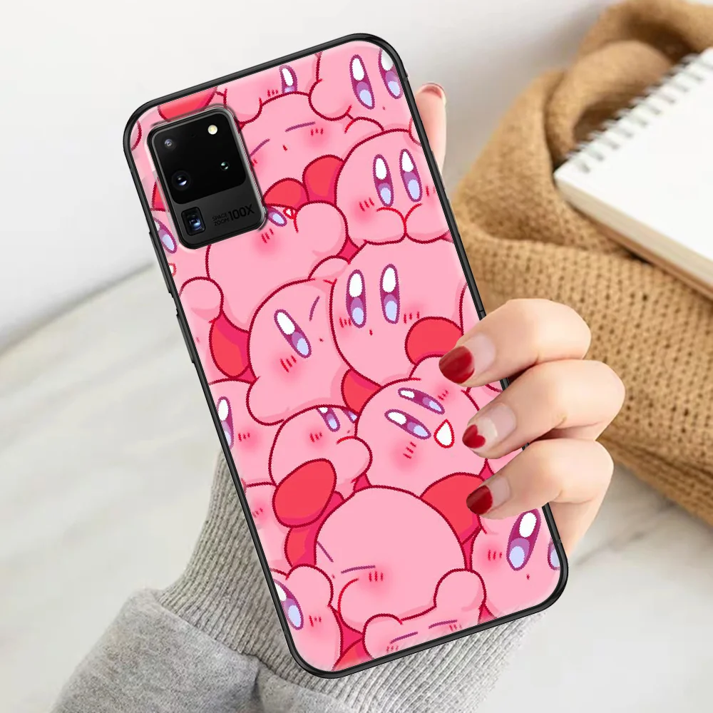 Cute Kirbies Cartoon Phone case For Samsung Galaxy Note 4 8 9 10 20 S8 S9 S10 S10E S20 Plus UITRA Ultra black tpu bumper 3D
Cute Kirbies Cartoon Phone case For Samsung Galaxy Note 4 8 9 10 20 S8 S9 S10 S10E S20 Plus UITRA Ultra black tpu bumper 3D