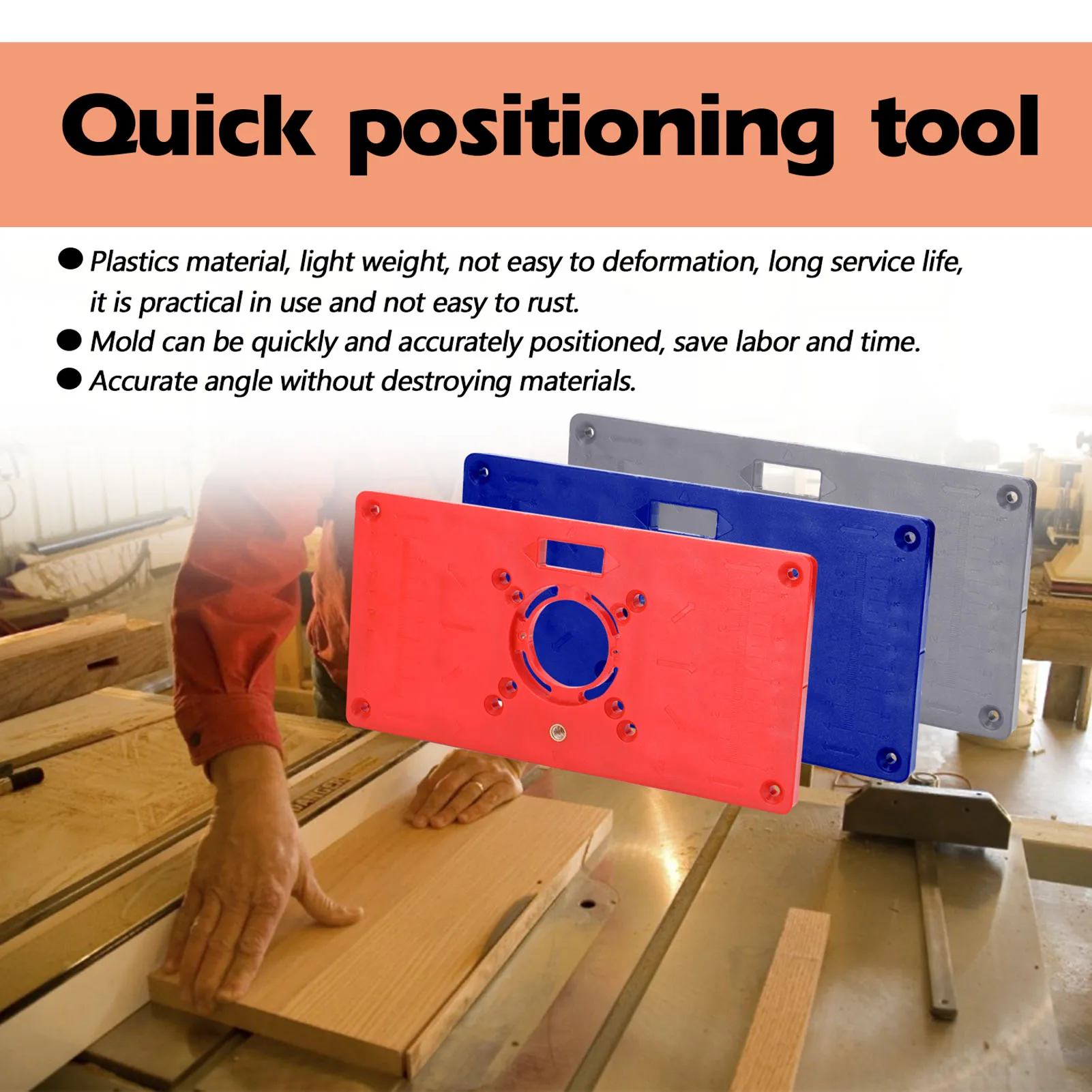 ABS Plastics Woodworking Engraving Machine Flip Board Milling And Slotting Tool Trimming Machine Router Table Woodworking Tool
ABS Plastics Woodworking Engraving Machine Flip Board Milling And Slotting Tool Trimming Machine Router Table Woodworking Tool