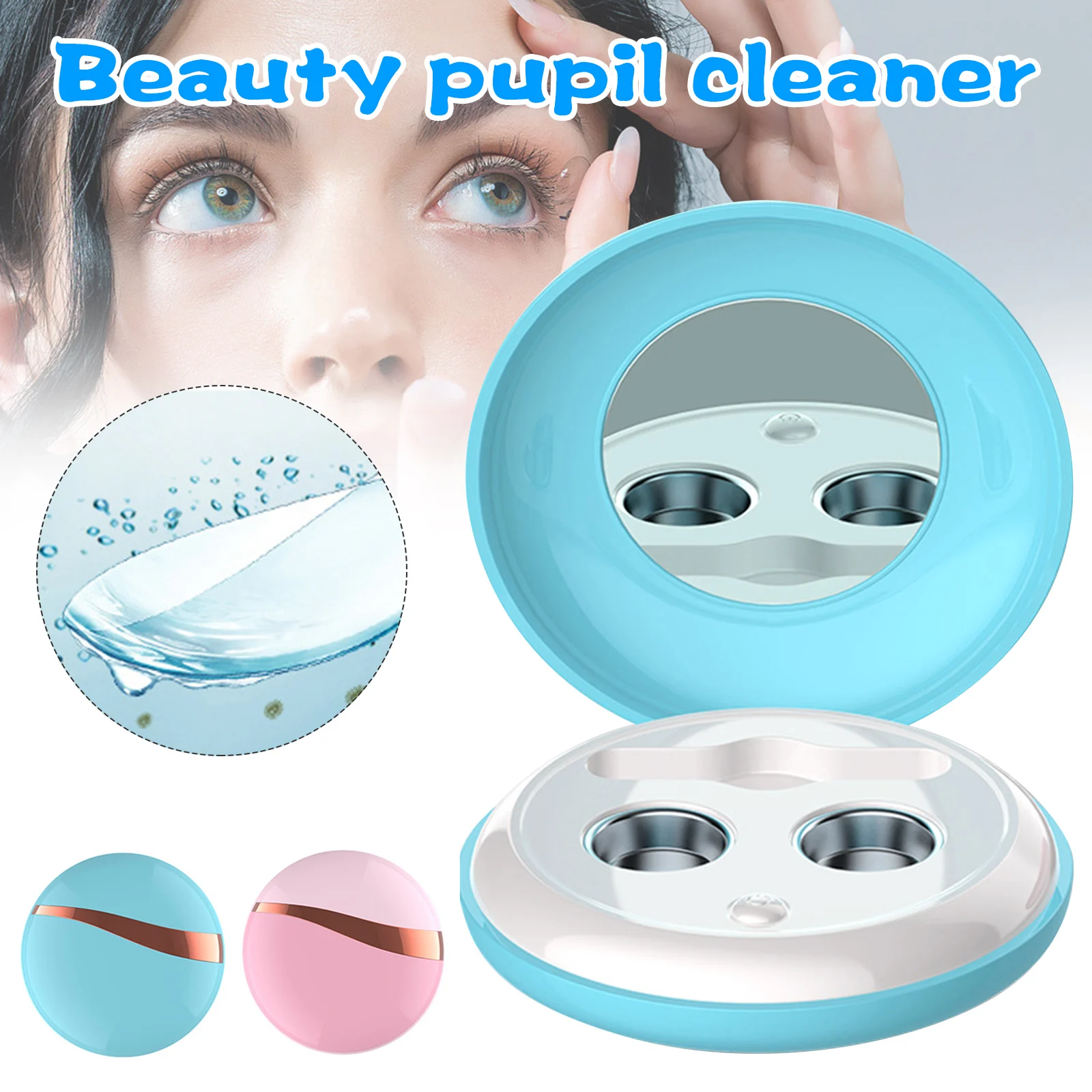 Super Sound Wave Contact Lens Cleaner Automatic Cosmetic Contact Lenses Cleaner Cleansing Machine M88
Super Sound Wave Contact Lens Cleaner Automatic Cosmetic Contact Lenses Cleaner Cleansing Machine M88