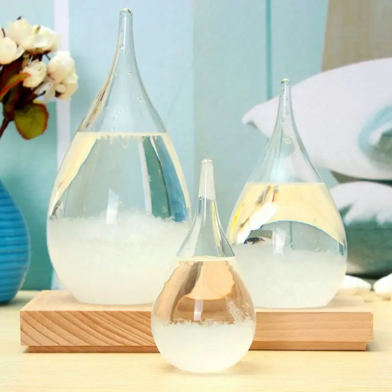 Creative Weather Forecast Crystal Drops Tempo Drop Storm Glass Christmas Gift Chic Modern Home Decor
Creative Weather Forecast Crystal Drops Tempo Drop Storm Glass Christmas Gift Chic Modern Home Decor