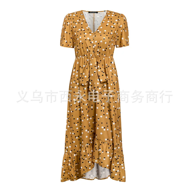 Plus Size Summer Dress Women Womens Dresses New Arrival Boho Women's Beach Long 2020 Popular High Waist Lace Up Ruffle Print
Plus Size Summer Dress Women Womens Dresses New Arrival Boho Women's Beach Long 2020 Popular High Waist Lace Up Ruffle Print