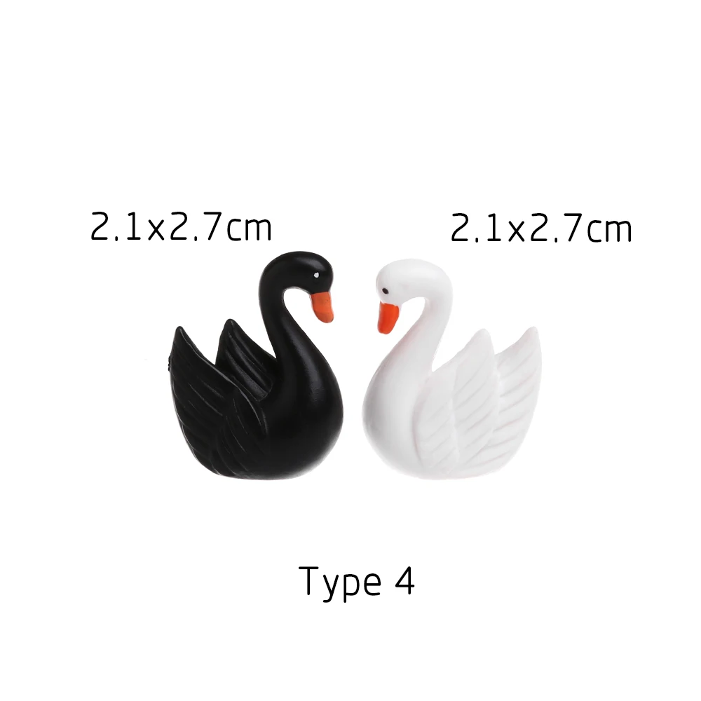 Миниатюрные фигурки гусей и лебедя из смолы, 2 шт.
Миниатюрные фигурки гусей и лебедя из смолы, 2 шт.