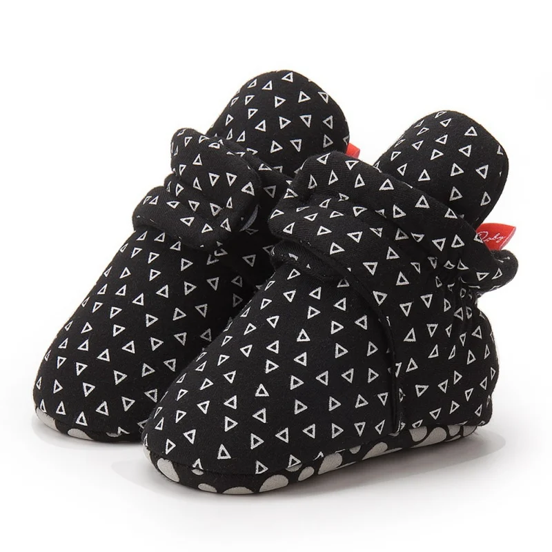 Fall And Winter 2022 Soft Soled Baby Hook & Loop Polka Dot Shoes Walking Shoes Newborn Baby Socks Boots Grey 0-6M
Fall And Winter 2022 Soft Soled Baby Hook & Loop Polka Dot Shoes Walking Shoes Newborn Baby Socks Boots Grey 0-6M