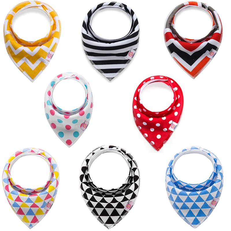 4Pcs/ lot Cotton Bandana Bibs Baby Geometric print pattern Baby Bibs Triangle Double Cotton Bibs Baby Accessories
4Pcs/ lot Cotton Bandana Bibs Baby Geometric print pattern Baby Bibs Triangle Double Cotton Bibs Baby Accessories