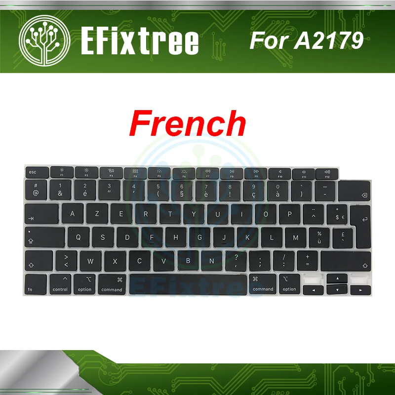 Клавиатура для ноутбука A2179 с колпачком клавиш клавиатуры Французский FR Apple Macbook