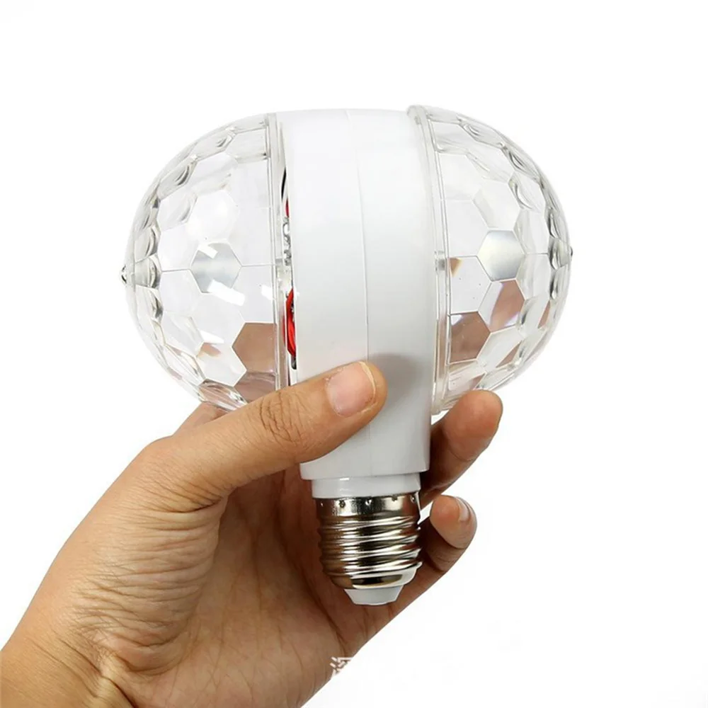 Mini LED Bulb Changeable RGB Crystal Magic Ball Effect Lamp Bar DJ Home Party Entertainment Big Power Double Side Stage Lighting
Mini LED Bulb Changeable RGB Crystal Magic Ball Effect Lamp Bar DJ Home Party Entertainment Big Power Double Side Stage Lighting