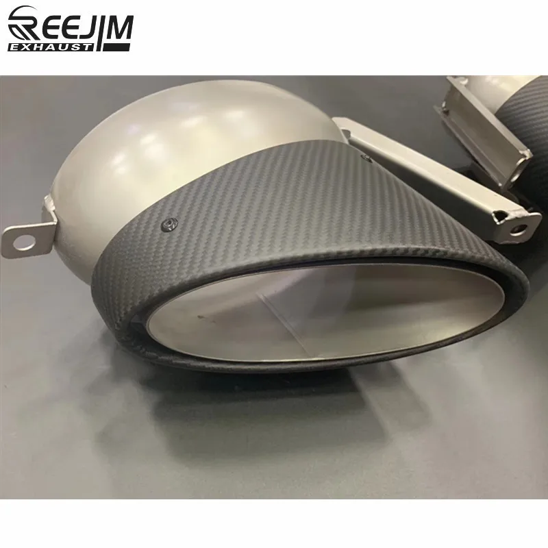 Carbon Fiber Exhaust tips Direct Fit for A u d i R8 V10 2007-2012 Exhaust End Pipes Tailpipes Tips
Carbon Fiber Exhaust tips Direct Fit for A u d i R8 V10 2007-2012 Exhaust End Pipes Tailpipes Tips