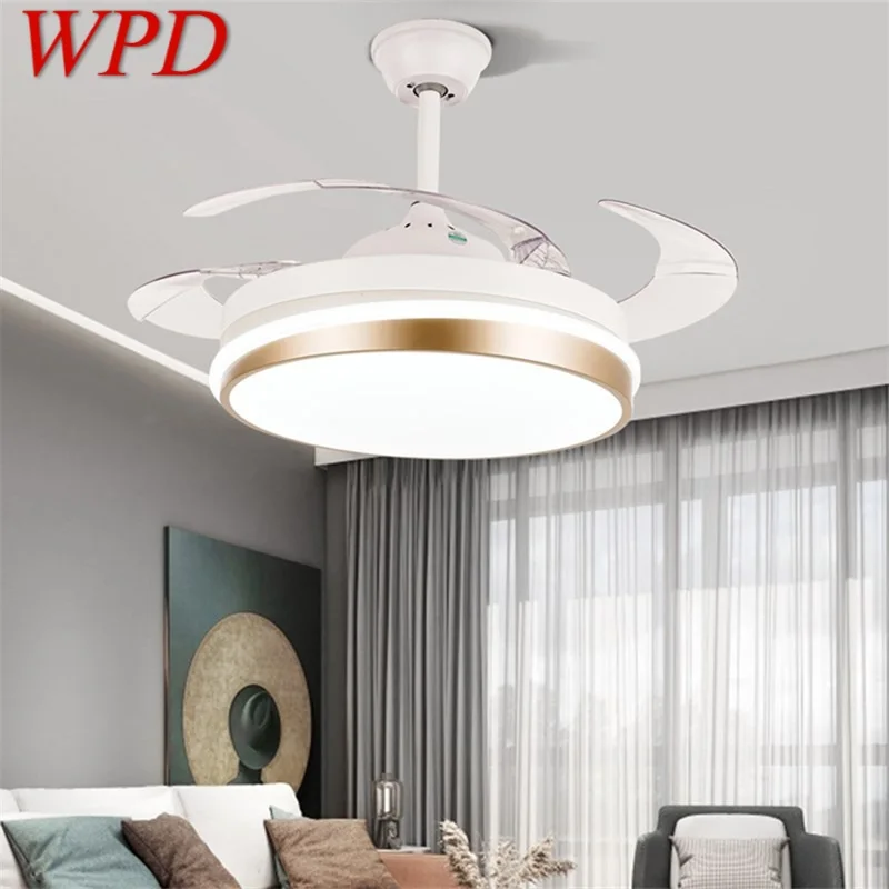 WPD Ceiling Fan Light Invisible Lamp With Remote Control Modern Simple LED For Home Living Room
WPD Ceiling Fan Light Invisible Lamp With Remote Control Modern Simple LED For Home Living Room