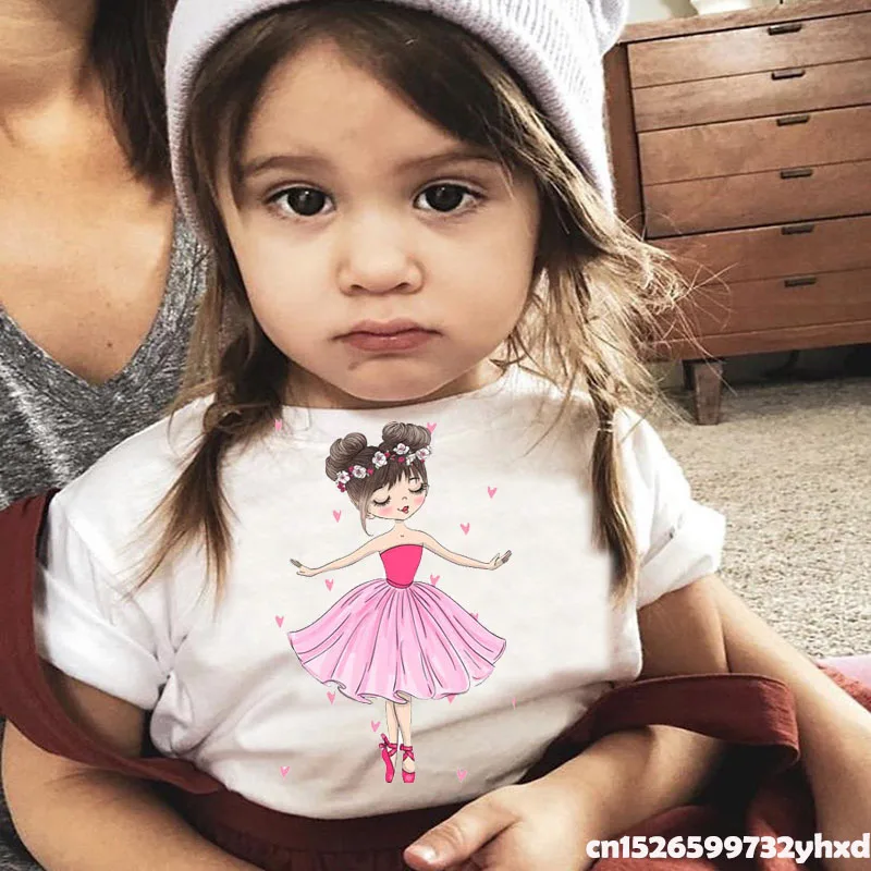 2022 Summer Fashion Dancing Girl T-shirt Children Short Sleeves White Tees Baby Cotton Tops for Girls Kids Clothes 1-9Y DHKP473
2022 Summer Fashion Dancing Girl T-shirt Children Short Sleeves White Tees Baby Cotton Tops for Girls Kids Clothes 1-9Y DHKP473