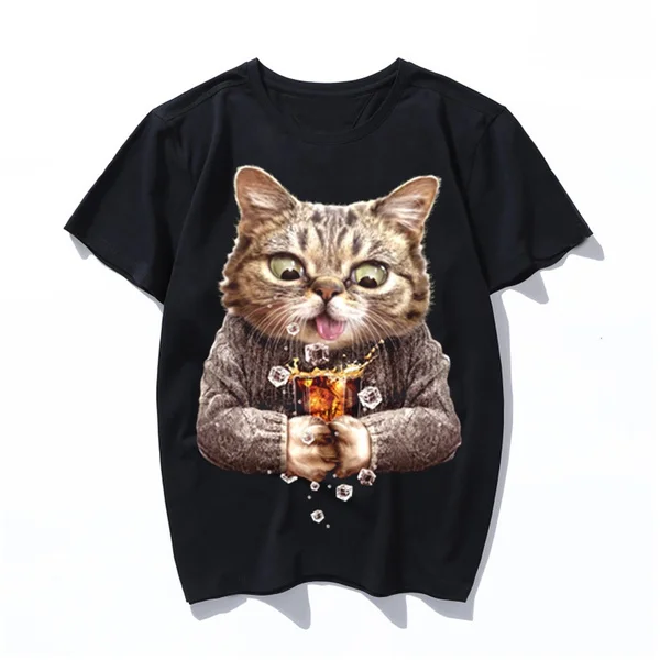 cat and soft drink 2 Women Fashion T-shirt Men Tops Round Neck Short Sleeve Printing Shirts
cat and soft drink 2 Women Fashion T-shirt Men Tops Round Neck Short Sleeve Printing Shirts