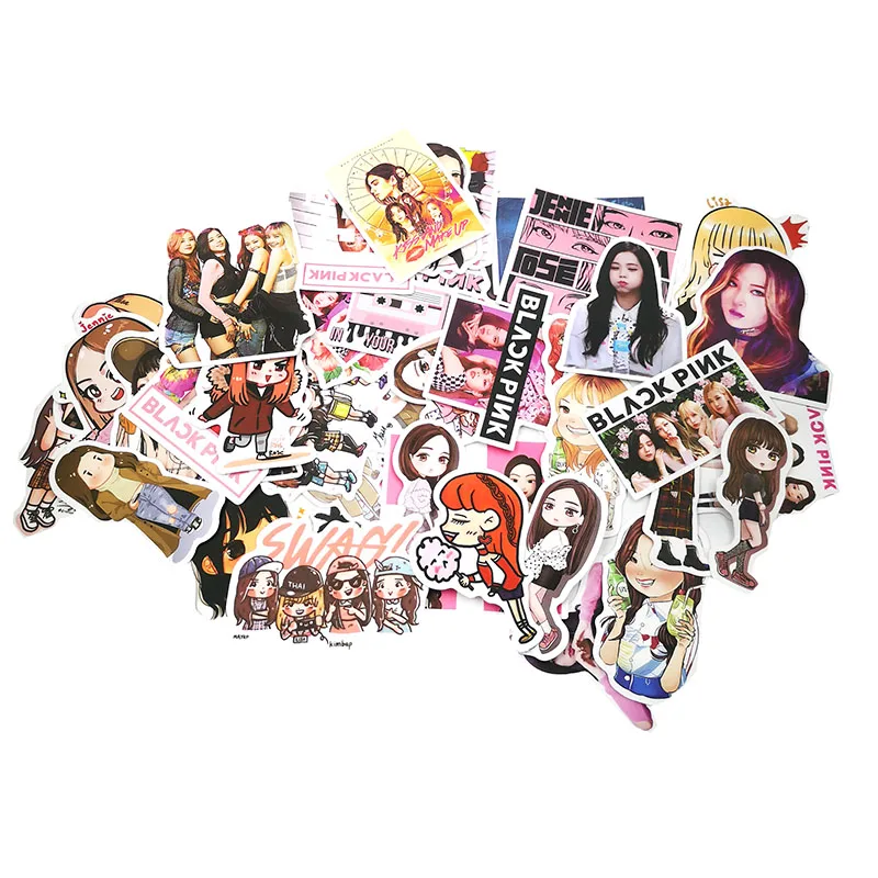 50Pcs Kpop Women Team Cartoon Stickers For Luggage, Skateboard, Refrigerator, Car, Guitar DIY
50Pcs Kpop Women Team Cartoon Stickers For Luggage, Skateboard, Refrigerator, Car, Guitar DIY