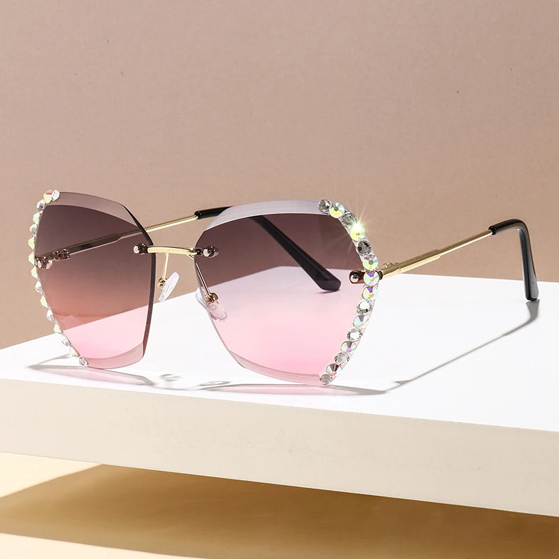 2021 Vintage Round Sunglasses Women Men Fashion Rimless Glasses Retro Pink Gradient Sun Glasses Women UV400 Shades Oculos
2021 Vintage Round Sunglasses Women Men Fashion Rimless Glasses Retro Pink Gradient Sun Glasses Women UV400 Shades Oculos