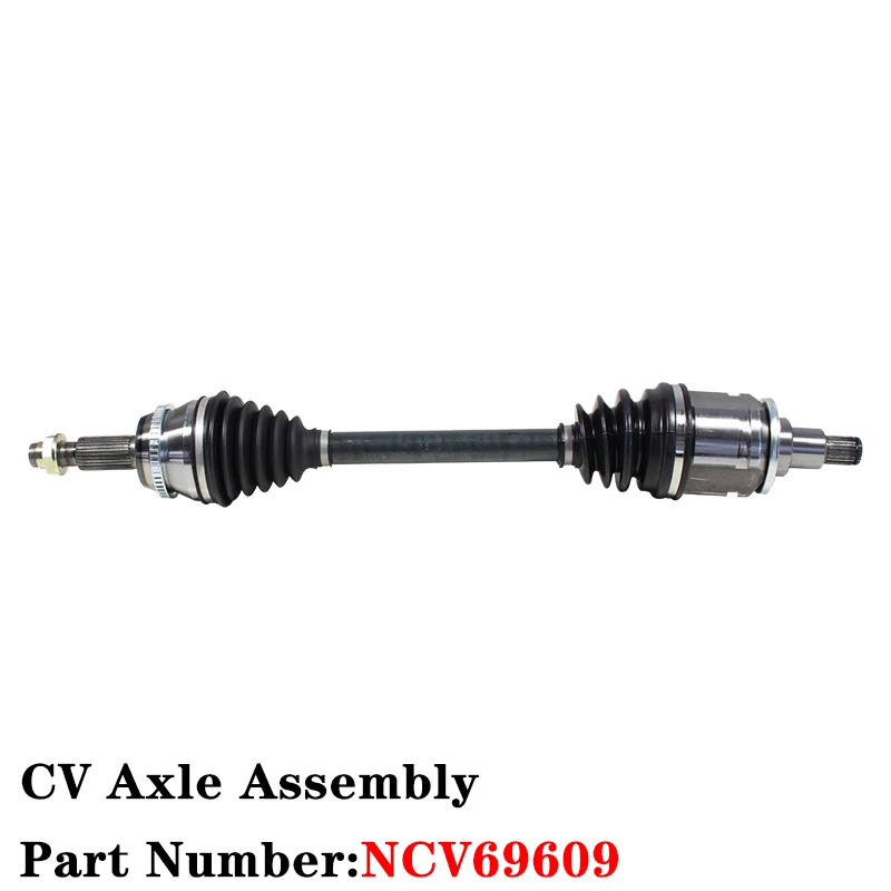 GSP NCV69609 CV Axle Assembly - Front Left Transmission Shaft Driveshafts for 04-10 Toyota Sienna (3.5 - AWD)
GSP NCV69609 CV Axle Assembly - Front Left Transmission Shaft Driveshafts for 04-10 Toyota Sienna (3.5 - AWD)