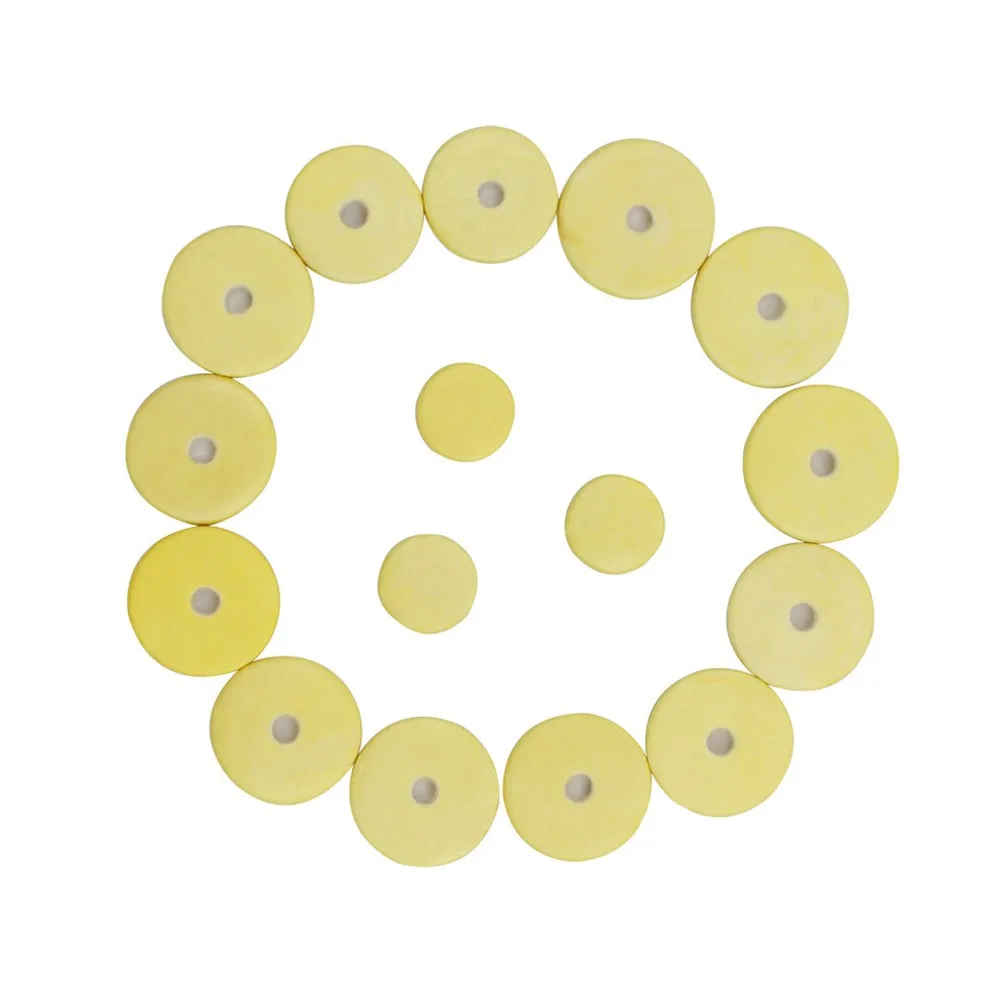 16 Pack Flute Pads Flute Leather Pads Yellow Durable Delicate Flutes Leather Pad Musical Instruments Accessories Parts
16 Pack Flute Pads Flute Leather Pads Yellow Durable Delicate Flutes Leather Pad Musical Instruments Accessories Parts