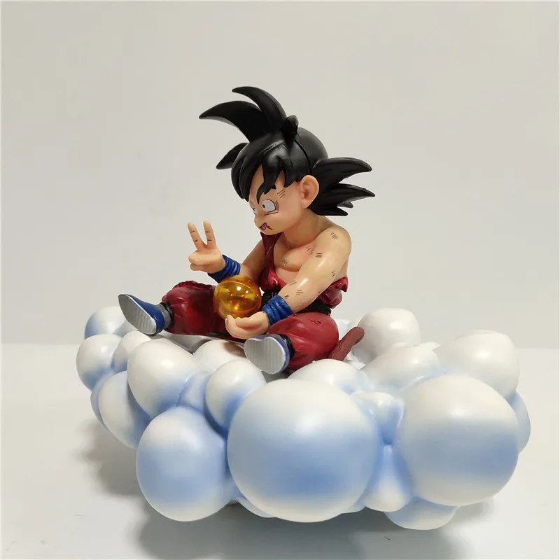 Anime Dragon Ball Z Childhood Battle Son Goku PVC Action Figure Model DBZ Sitting on the Cloud Goku Figurines Collectible Toys
Anime Dragon Ball Z Childhood Battle Son Goku PVC Action Figure Model DBZ Sitting on the Cloud Goku Figurines Collectible Toys