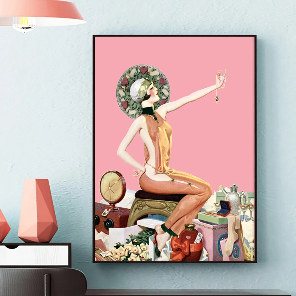 Nordic Abstract Poster Retro Sexy Woman Canvas Painting Wall Art Pictures For Living Room Modern Decorative Prins On The Wall
Nordic Abstract Poster Retro Sexy Woman Canvas Painting Wall Art Pictures For Living Room Modern Decorative Prins On The Wall