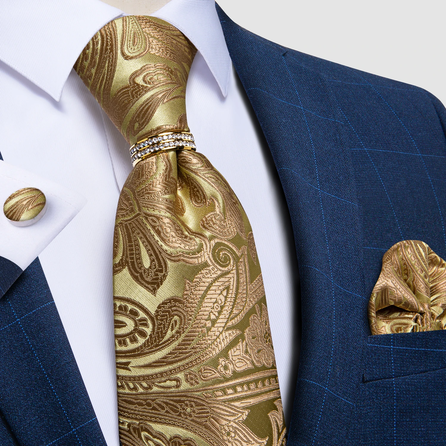Men Tie Gold Blue Red Teal Paisley Solid Floral Quality Wedding Tie For Men Tie Ring Hanky Cufflink Silk Tie Set
Men Tie Gold Blue Red Teal Paisley Solid Floral Quality Wedding Tie For Men Tie Ring Hanky Cufflink Silk Tie Set