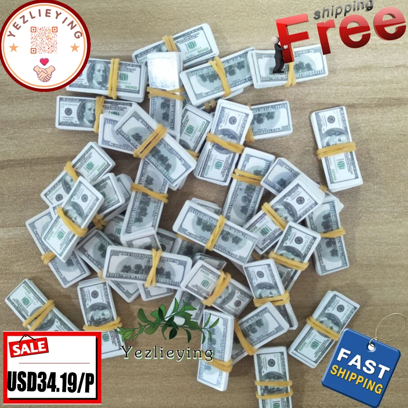 1/6 scale action figures Scene Accessories US Dollar Model 50 bundles/Set Paper Fit 12 Inch Doll Toys Use Double-sided printing
1/6 scale action figures Scene Accessories US Dollar Model 50 bundles/Set Paper Fit 12 Inch Doll Toys Use Double-sided printing