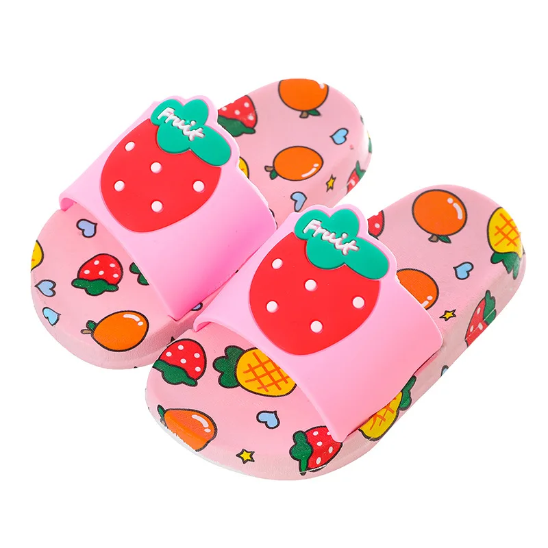 Summer Cute Fruit Strawberry Kids Slippers Baby Home Slippers Children Non-slip Boys Girls Shoes 2021 New Toddler Shoes
Summer Cute Fruit Strawberry Kids Slippers Baby Home Slippers Children Non-slip Boys Girls Shoes 2021 New Toddler Shoes