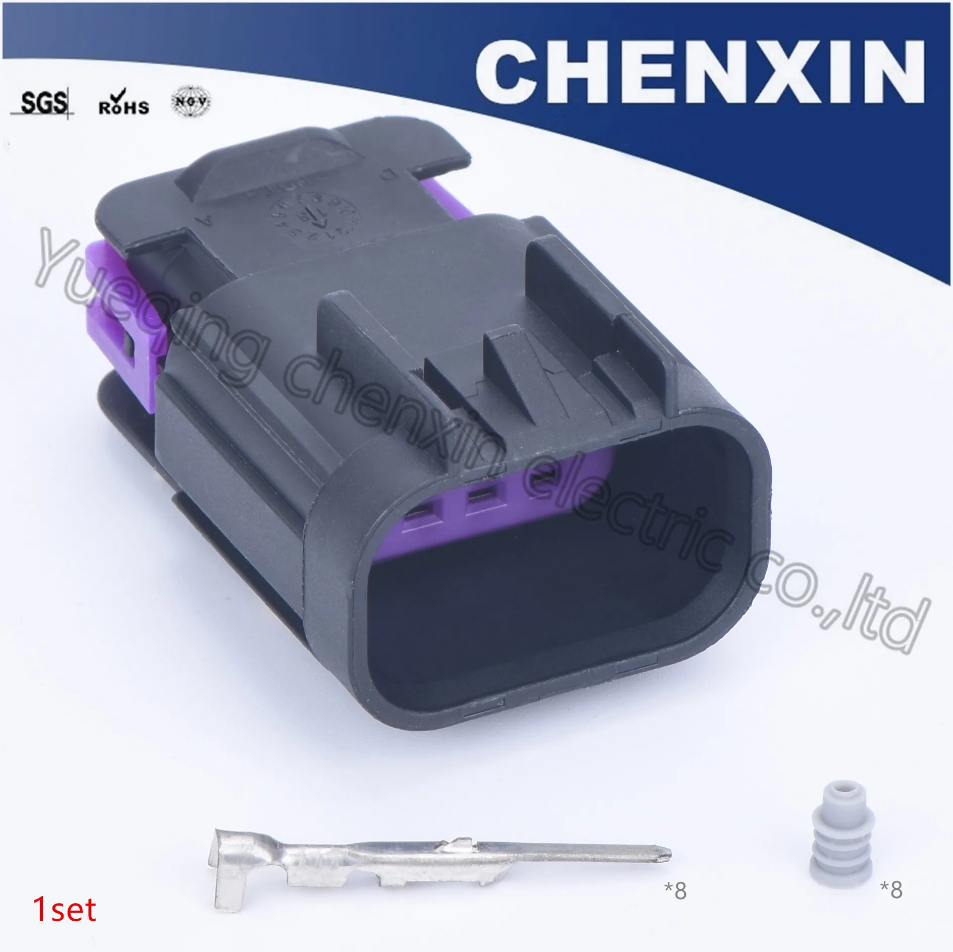 Black 8 pin 1.5 male car light DRL connector electric wiring harness cable connector 15326840 lamp socket plastic housing
Black 8 pin 1.5 male car light DRL connector electric wiring harness cable connector 15326840 lamp socket plastic housing