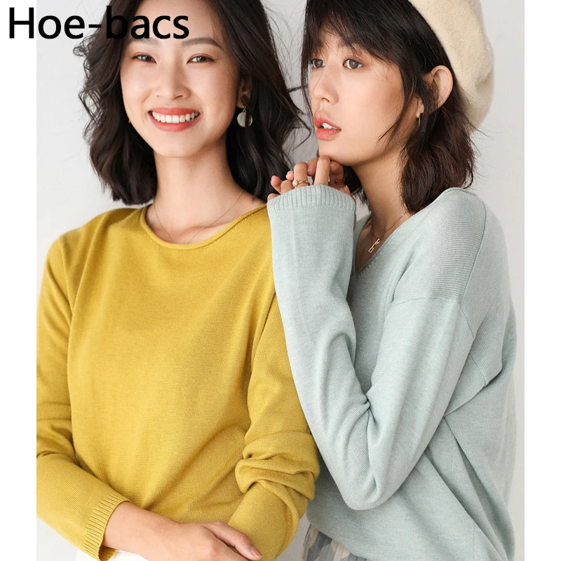 2021 Spring And Autumn Women's soild V-neck Long-Sleeved Knitted Sweater Female's Chothing With Korean Fashion Top Pullovers
2021 Spring And Autumn Women's soild V-neck Long-Sleeved Knitted Sweater Female's Chothing With Korean Fashion Top Pullovers