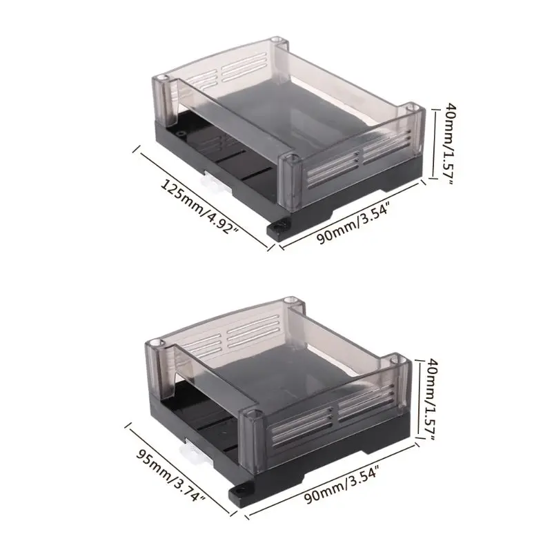 Transparent Plastic PLC Industrial Control Box Panel PLC Enclousure Case DIY PCB Shell W3JA
Transparent Plastic PLC Industrial Control Box Panel PLC Enclousure Case DIY PCB Shell W3JA