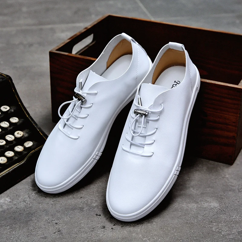 Shoes Man Shoes Casual Leather 2020 Autumn Men's Leather Sneakers Fashion Leisure Footwear Soft Breathable White Shoes
Shoes Man Shoes Casual Leather 2020 Autumn Men's Leather Sneakers Fashion Leisure Footwear Soft Breathable White Shoes